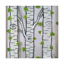 Load image into Gallery viewer, Birch  -Textured Watercolor Matte Poster