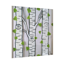 Load image into Gallery viewer, Birch  -Textured Watercolor Matte Poster