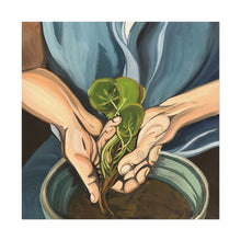 Load image into Gallery viewer, Potted Plant -Textured Watercolor Matte Posters