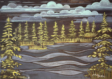 Load image into Gallery viewer, Framed Original Gouache on paper