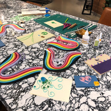 Load image into Gallery viewer, Paper Quilled Radial Snowflakes