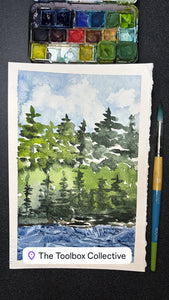 Watercolor Happy Hour, Drop-in