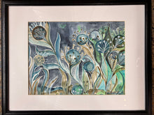 Load image into Gallery viewer, Framed Original Gouache on paper
