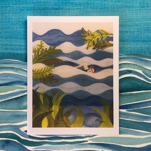 5 card - Swimming Set