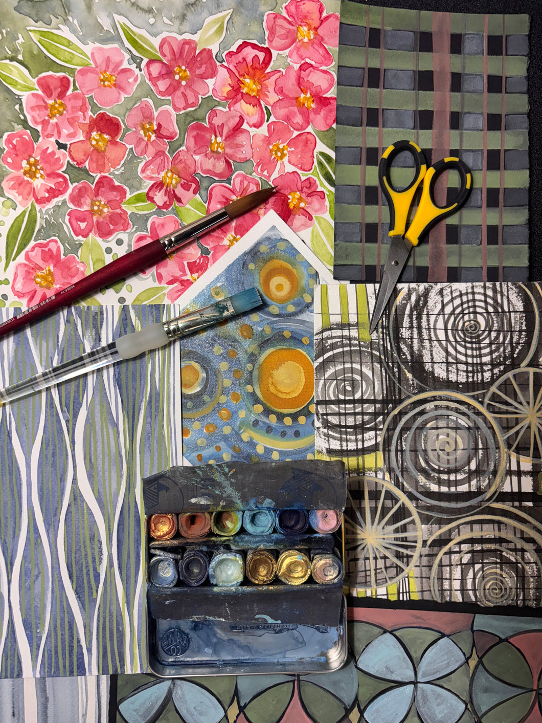 Watercolor Happy Hour, Drop-in