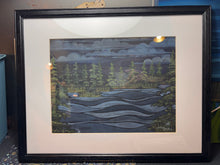 Load image into Gallery viewer, Framed Original Gouache on paper
