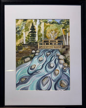 Load image into Gallery viewer, Framed Original Gouache on paper
