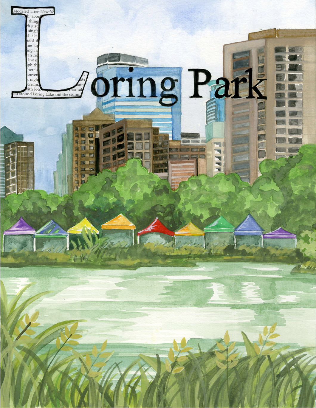 L is for Loring Park