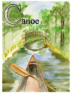 C is for Canoe