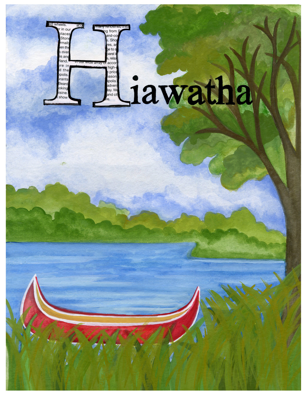 H is for Hiawatha
