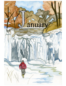 J is for January