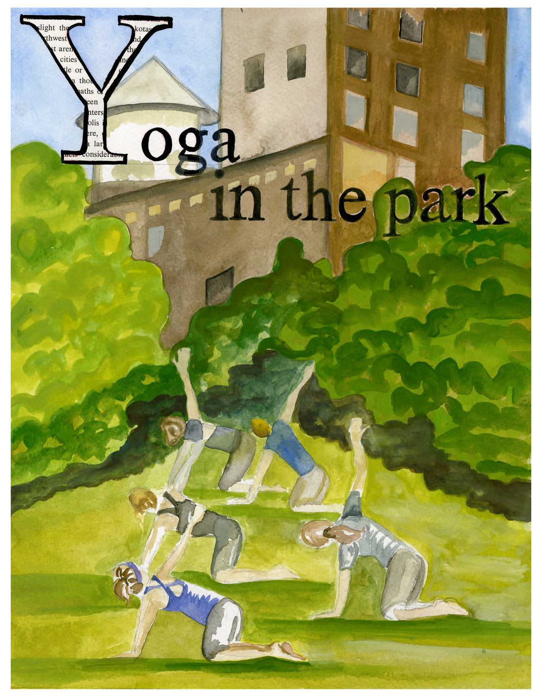 Y is for Yoga in the Park
